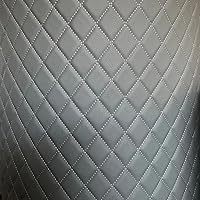 Vista 9 de Tela de vinilo de piel sintética con respaldo de espuma acolchada de 2 x 3 hilos de diamante para tapicería automotriz, muebles, proyectos