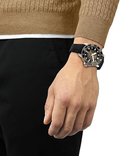 Miniatura 4 de Tissot Tissot Seastar 2000 Professional Powermatic 80 316L - Reloj automático para hombre color negro caucho 22 T1206071744101 Negro Reloj automático