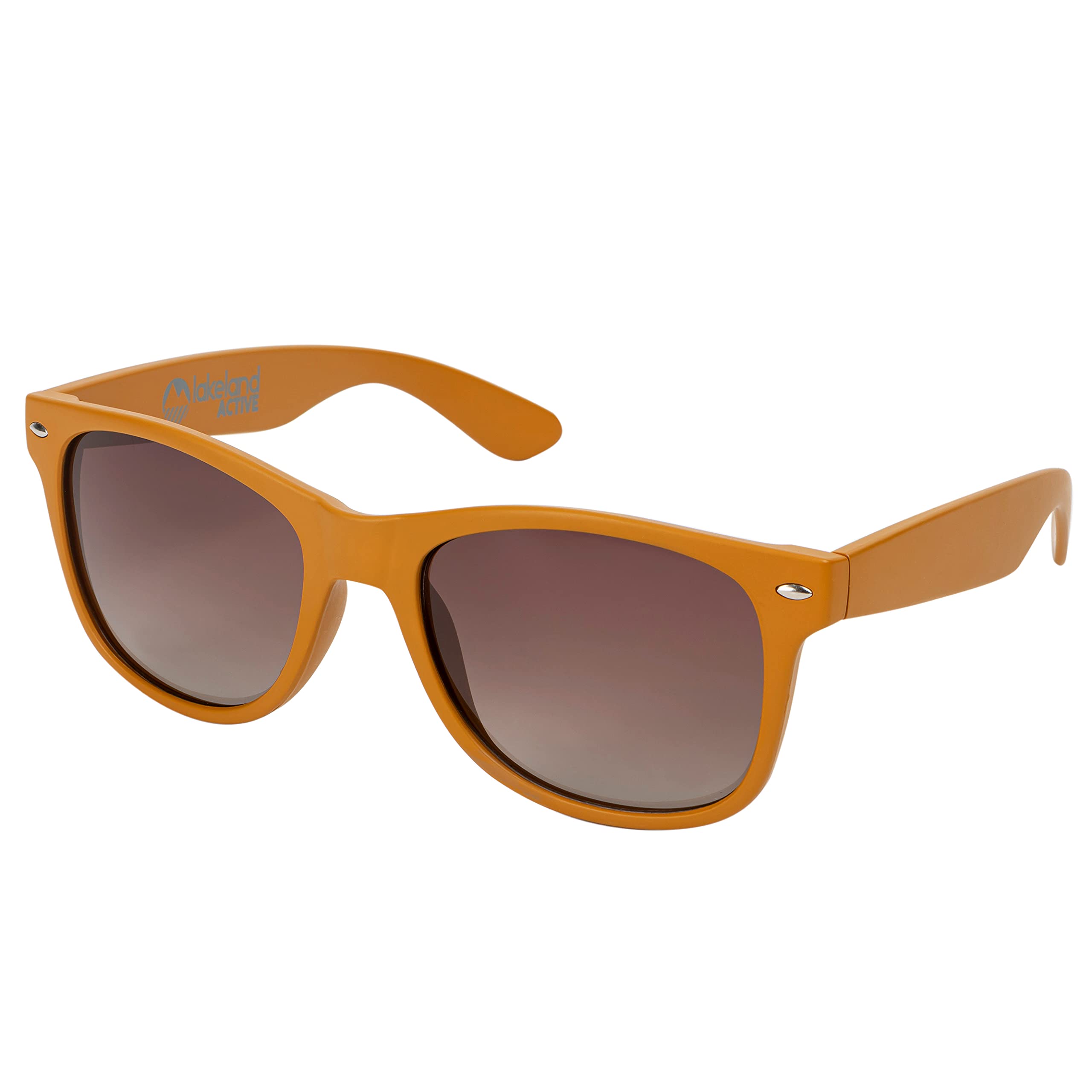 Lakeland ActiveKeswick Classic Polarized Sunglasses, Matte Mustard, One Size