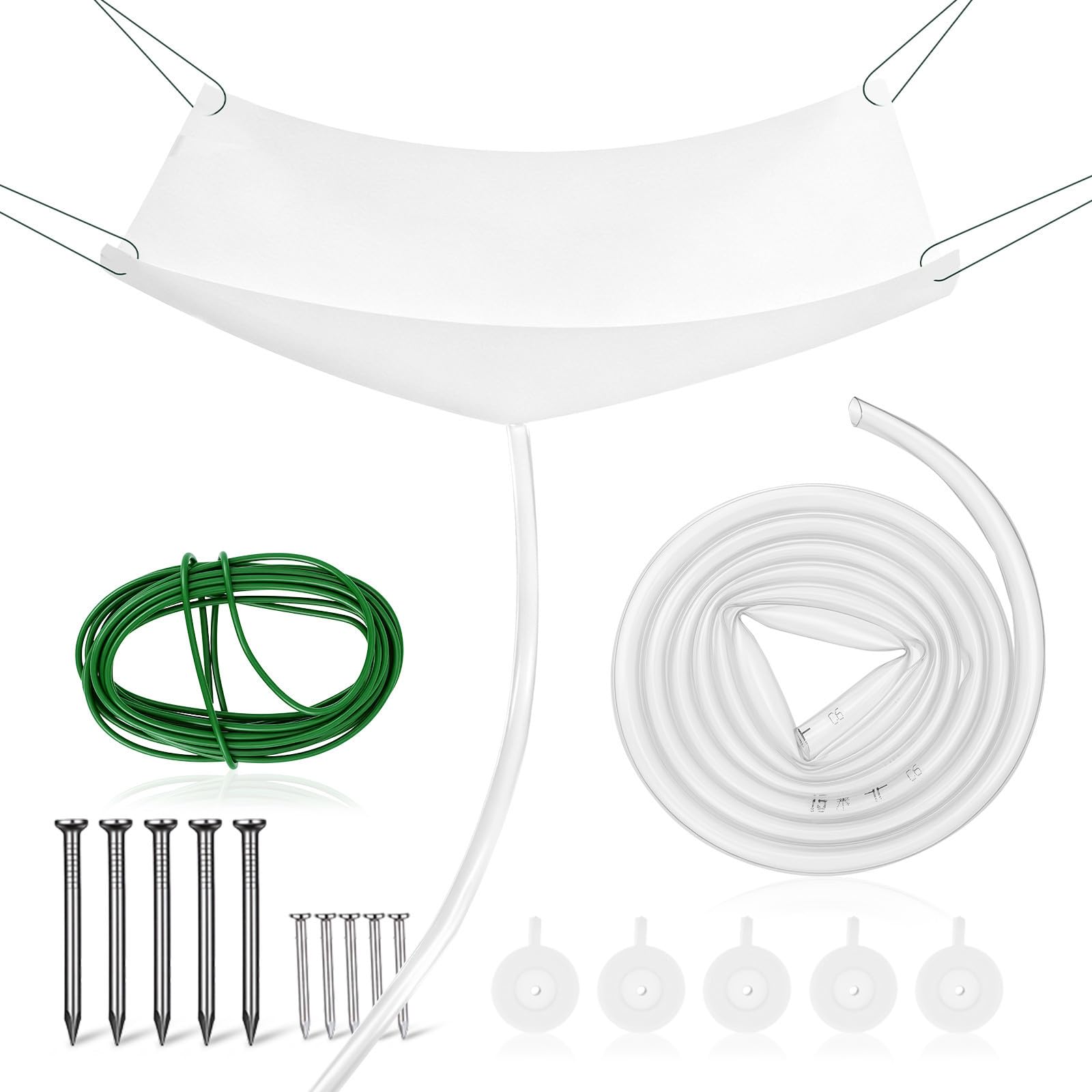 Kit de lona para goteras para frenar filtraciones en el techo y evitar daños por agua