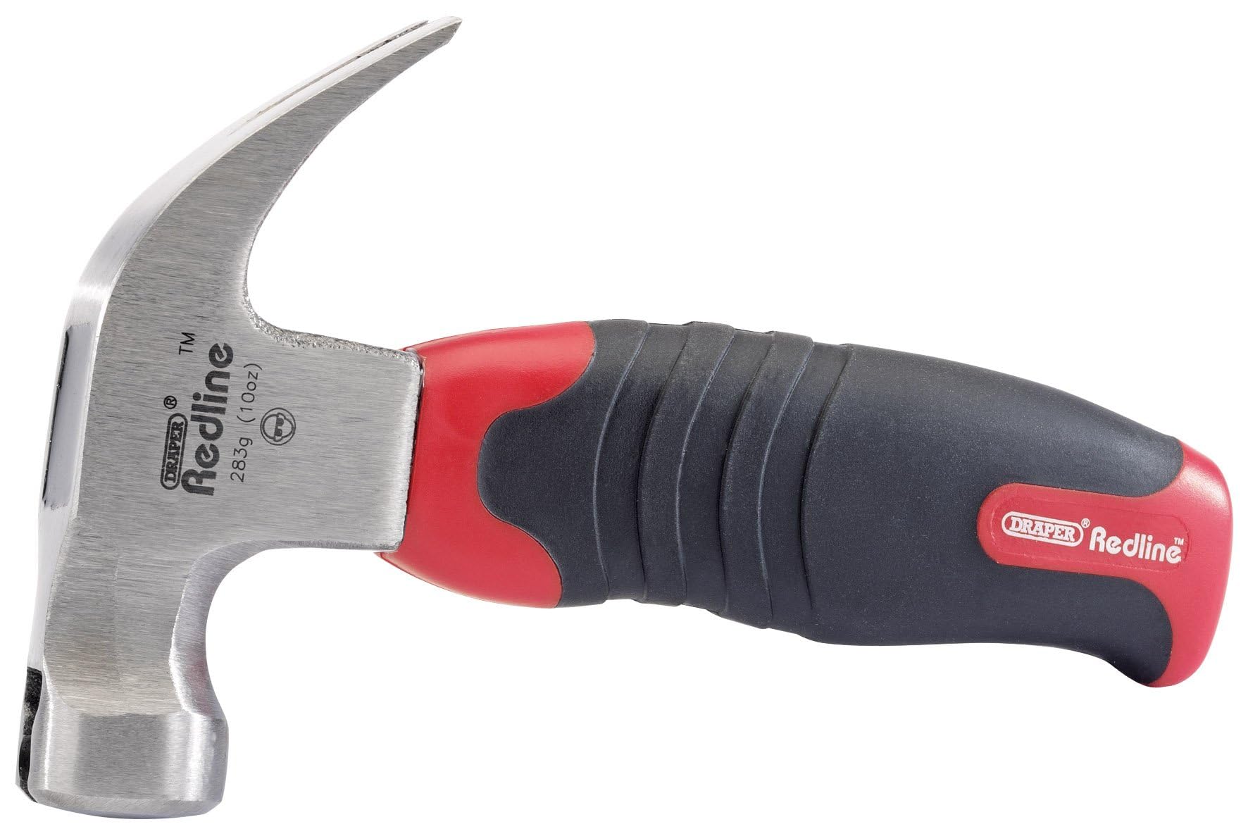 Draper Redline 68833 młotek z włókna szklanego, 283 g, czerwono-czarny