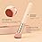 DUcare Foundation Concealer Brush 2Pcs Flat Top Kabuki Brush for Face Synthetic Liquid Blending Mineral Powder Makeup Tools pink