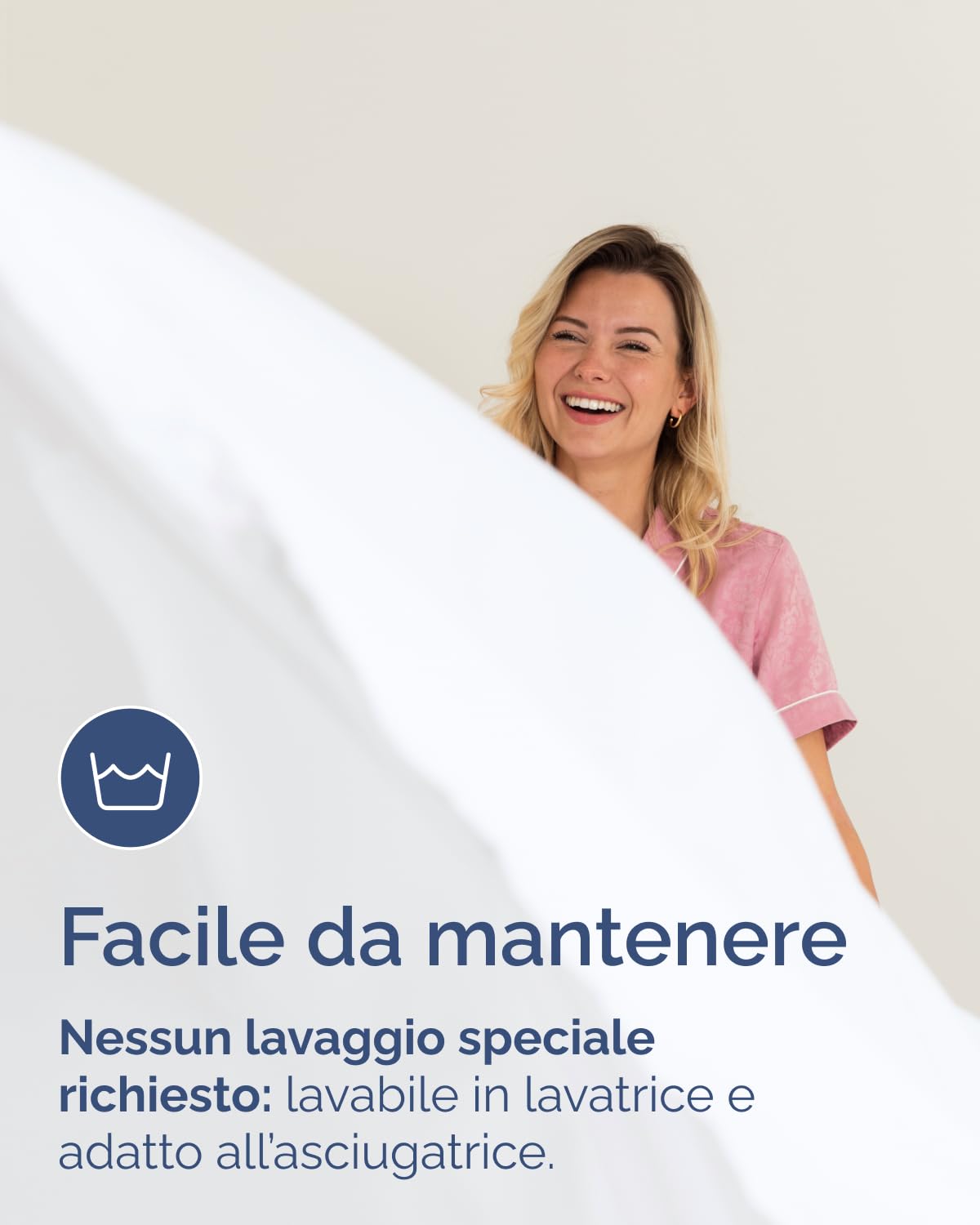 Lenzuolo con angoli 180x200 Bianco, profondità 30 cm - Lussuoso lenzuolo con angoli - Per materassi fino a 30 cm (12") di altezza - Morbido, senza pieghe e traspirante - 180x200 - singola