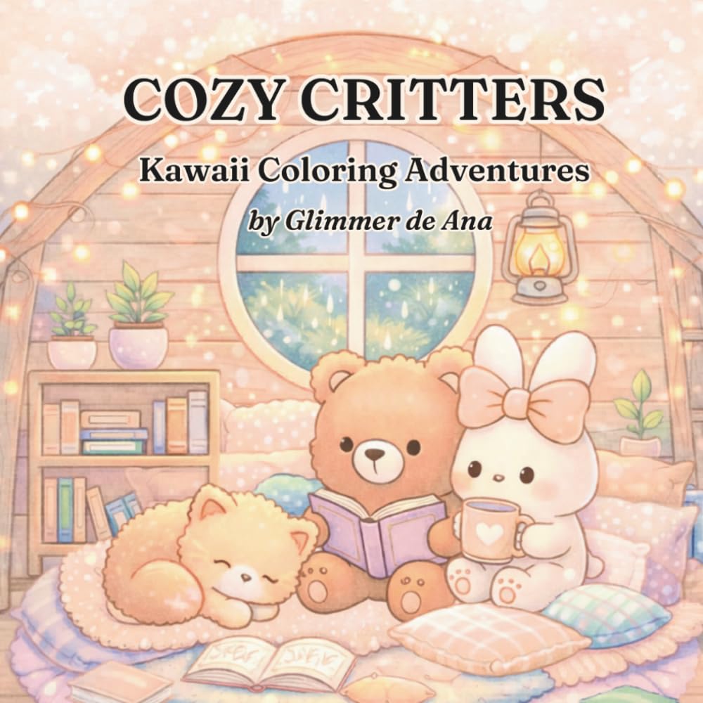 COZY CRITTERS: KAWAII COLOURING ADVENTURES