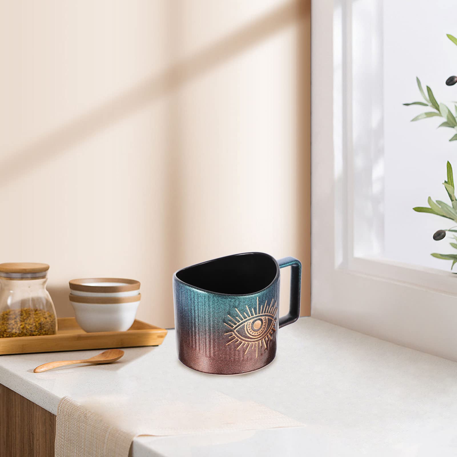 Amazon.co.jp: GAJUST 美しいマグカップコーヒーカップトルコティー