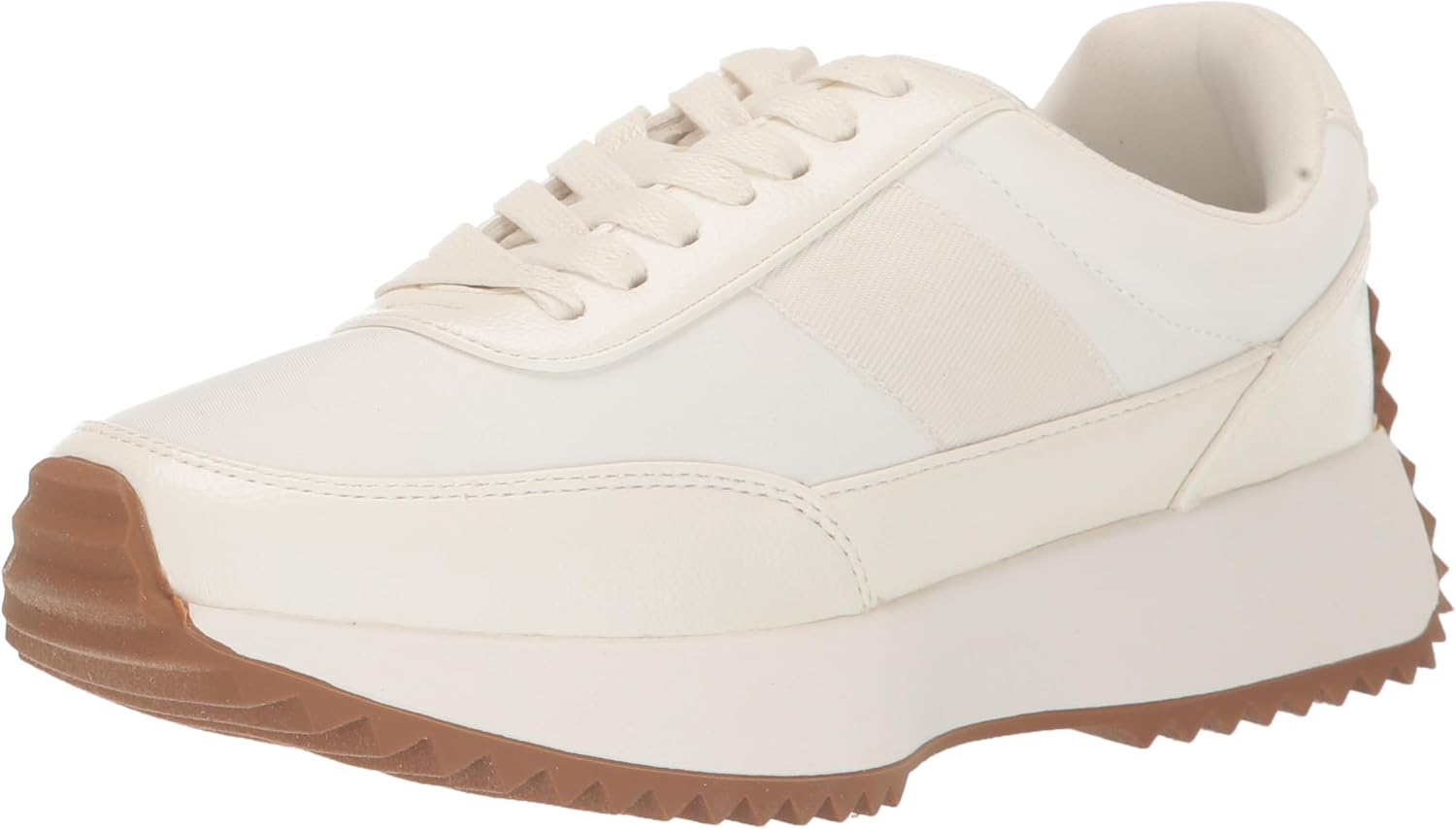 DV Dolce Vita Womens Bettie Sneaker, White, 7 US