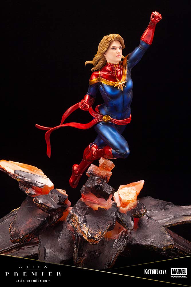 Amazon.com: Kotobukiya Marvel Universe: Captain Marvel ArtFX