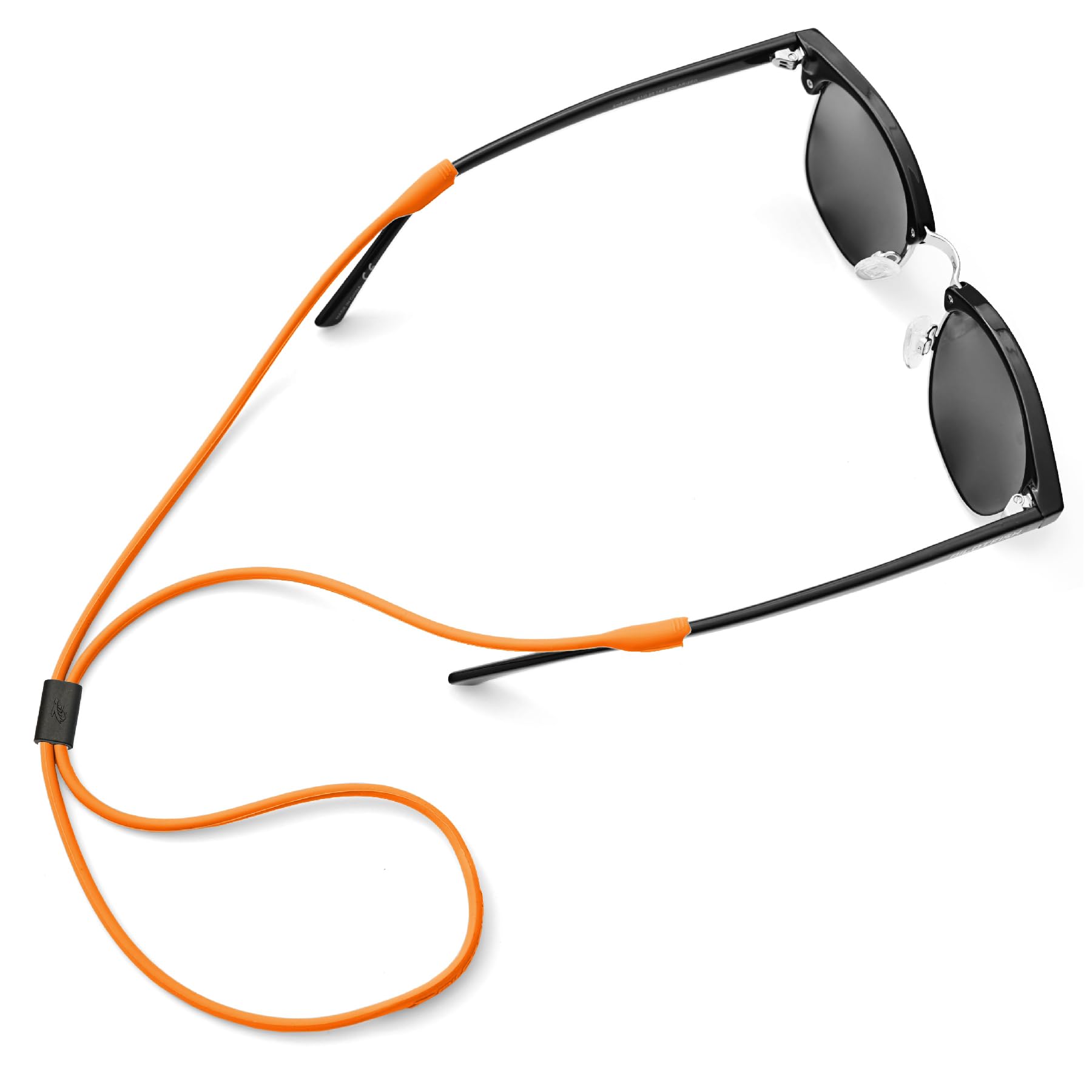 Pilotfish Premium Silicone Sunglasses Strap, Adjustable Glasses Retainer with Unique Passthrough Design – Universal Fit