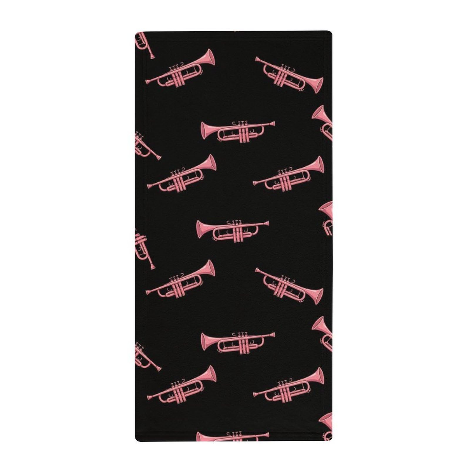 Anceky Luxury Gym Towels for Face & Body, Trombone Novelty Absorbent Quick-Dry Towels, Spa & Yoga Approved