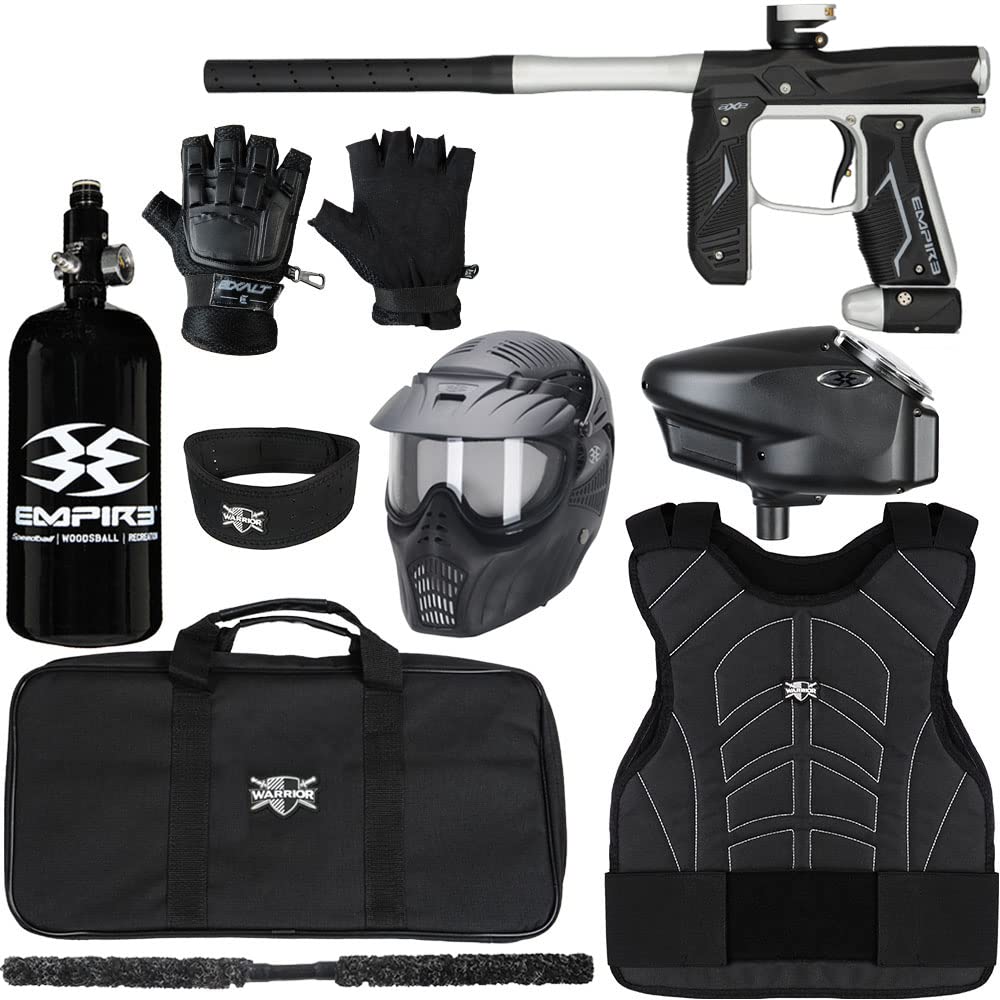 Action Village Empire Axe 2.0 Protector Level 3 Paintball Gun Package Kit