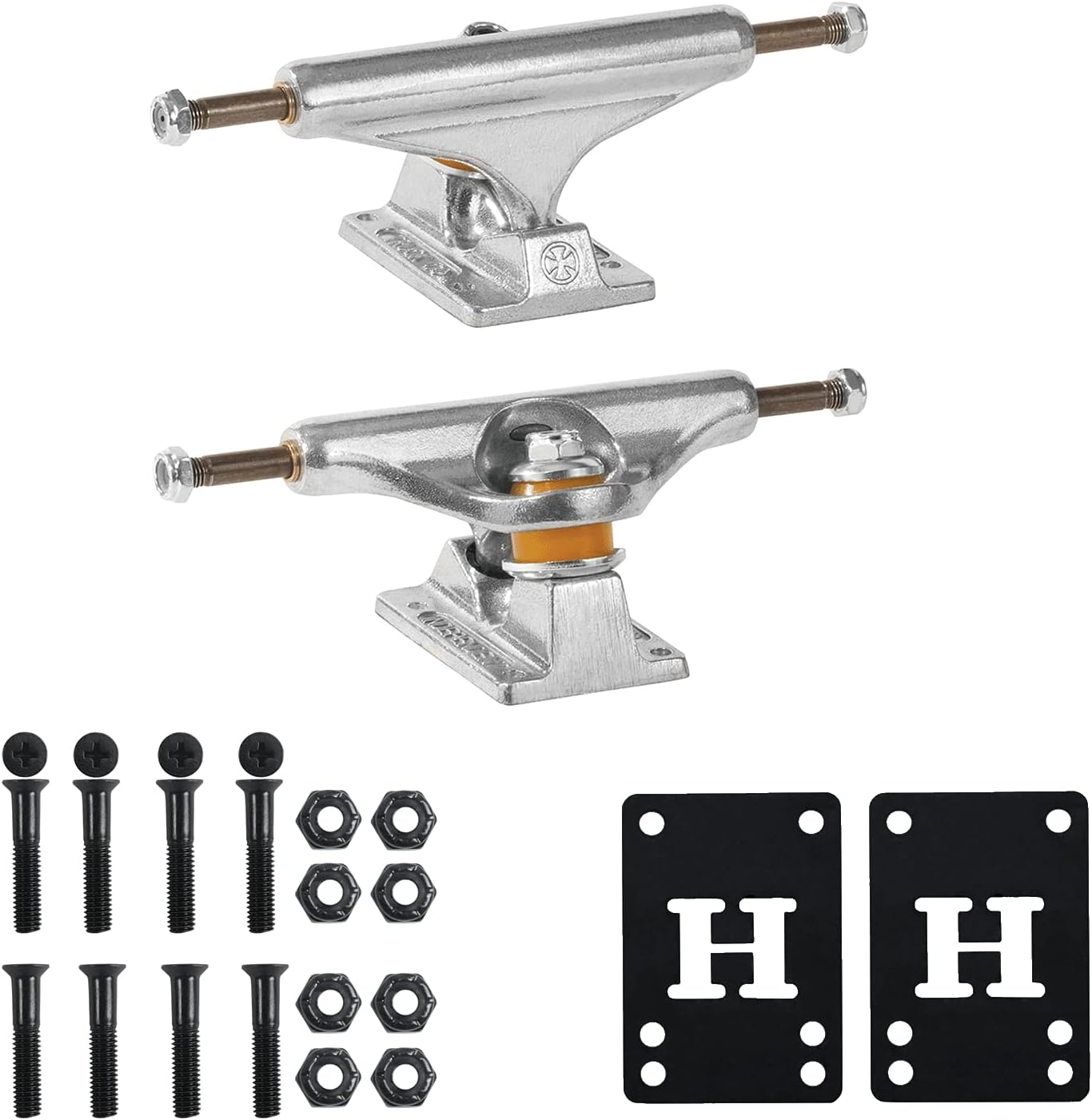 Independent Skateboard Trucks Stage 11 Hollow 139 (8.0) + Risers & Hardware Kit