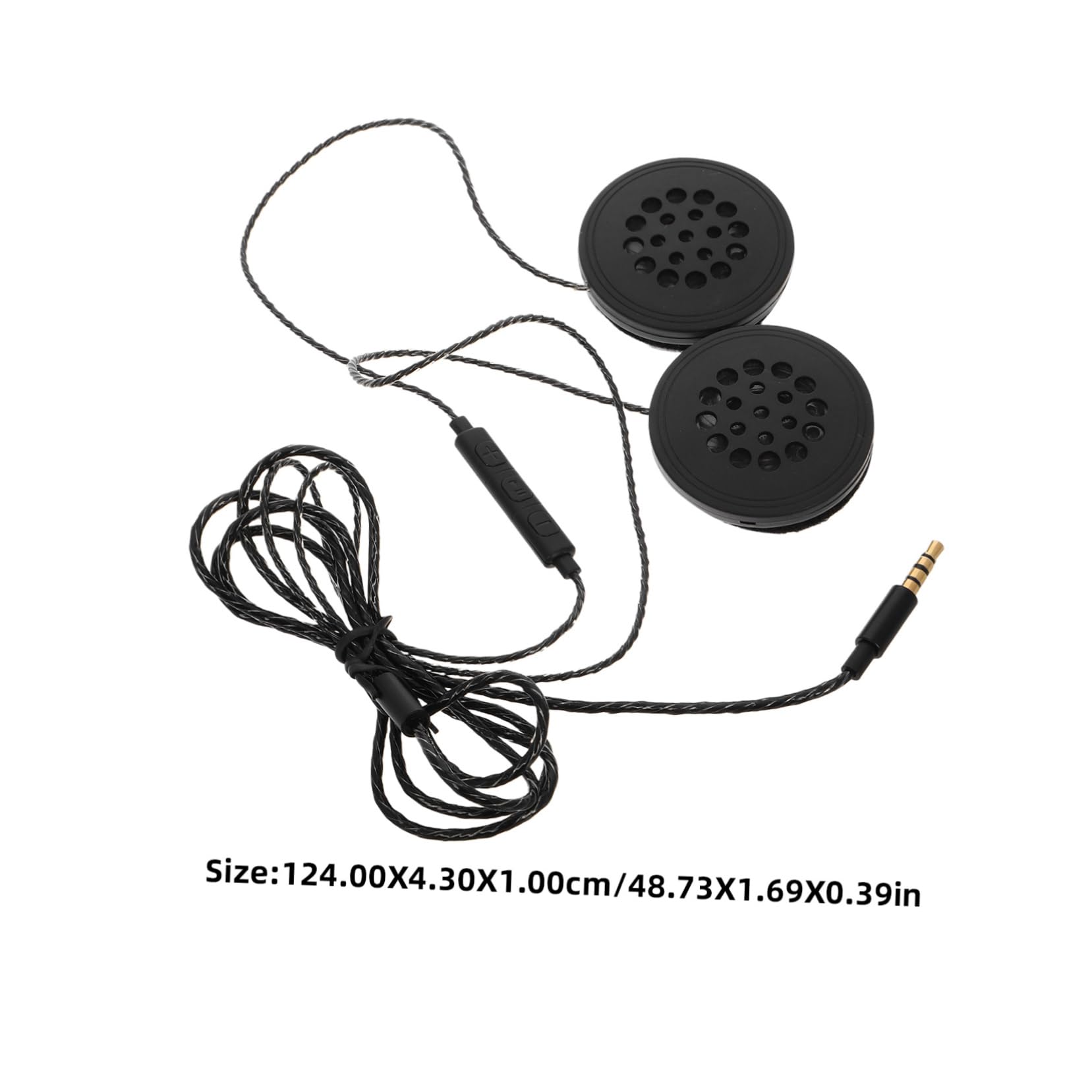 CIYODO Motorcycle Stereo Headphones Music Headset with Mic Comfortable Fit for Long Rides