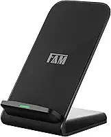 Carregador por Indução 15W FCA-QW18 FAM – Carregador Sem Fio Rápido para iPhone, Samsung, Android e Outros Dispositivos com Tecnologia Qi – Base Compacta e Eficiente
