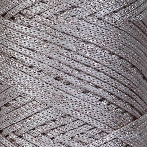 Cordón de macramé de poliéster brillante de 2 mm para tejer estilo tradicional 3
