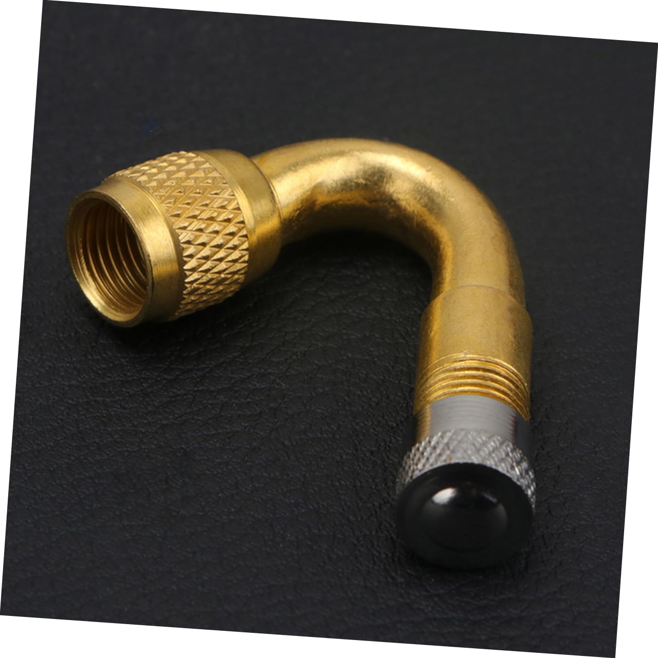 Lot De 6 Rallonges De Valve Pneu 45° – Extension Gonflage Facile En Cuivre Doré