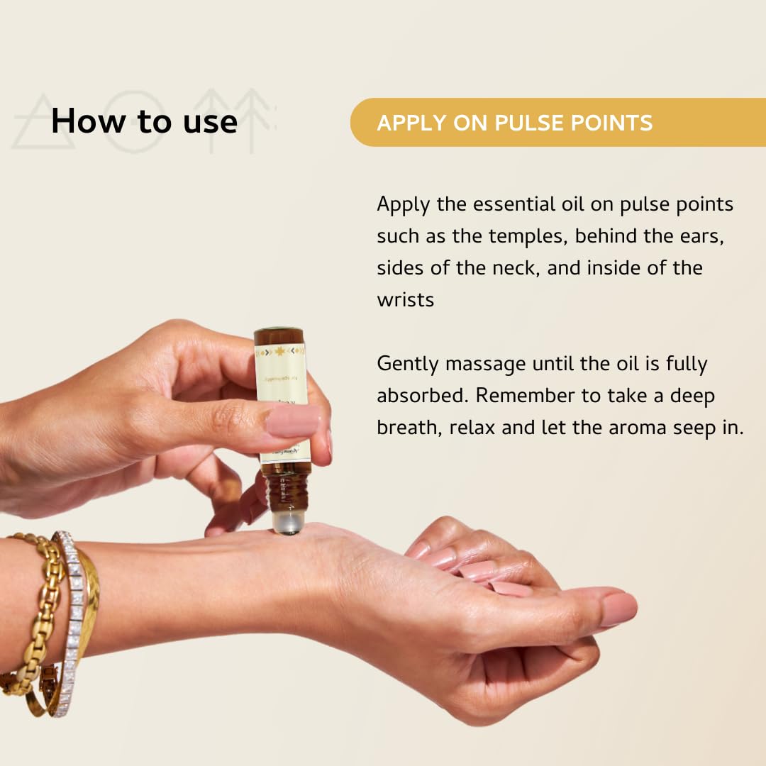 Palo Santo and Copal Essential Oil Roll-On, 10ml, Aromafume 4
