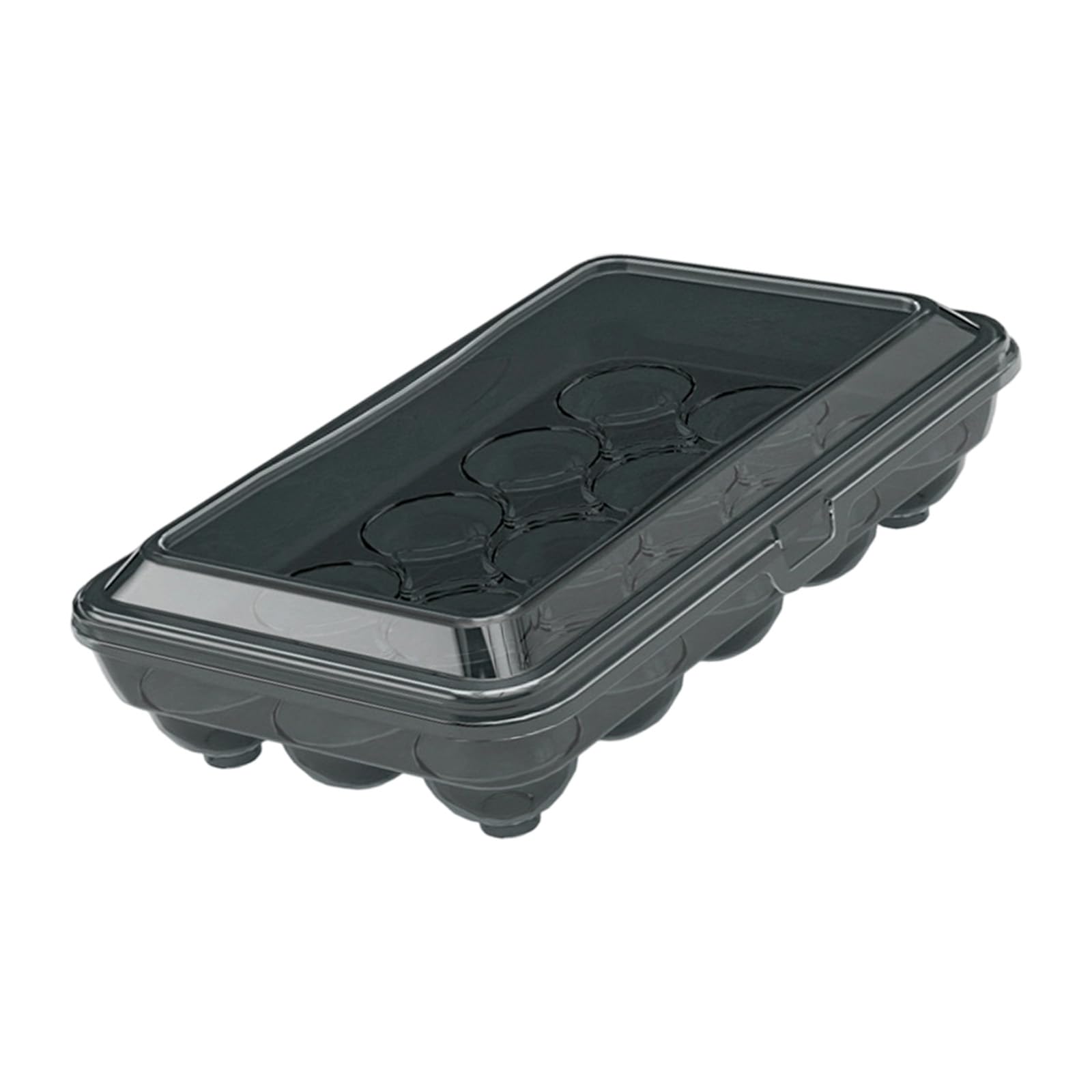 Tsophreniq Multi Purpose 10/15 Grids Eggs Storage Box Transparency Portable Refrigerator Container Kitchen Tool Oocyte Storage Container
