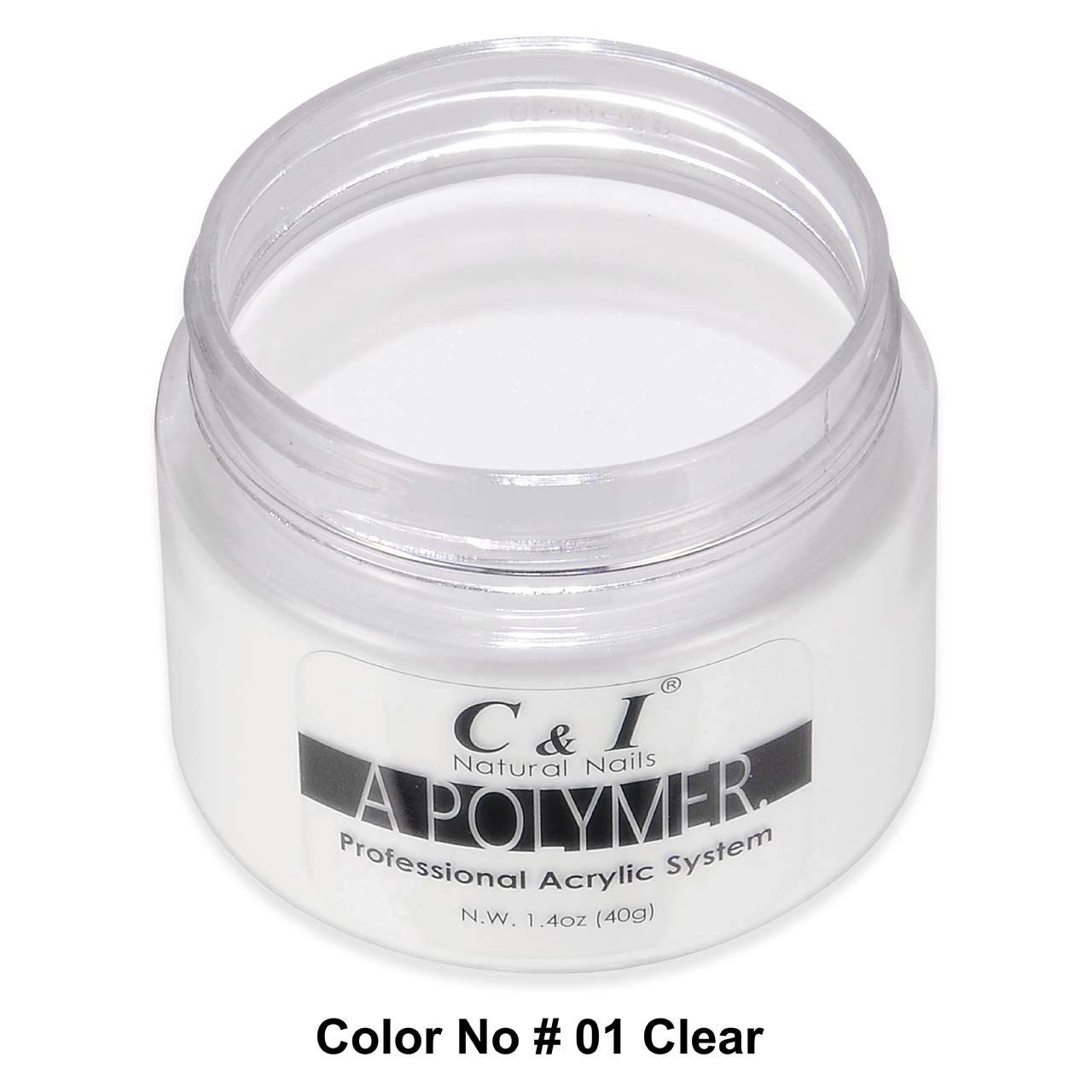 C&I A Polymer, Acrylic Powder, Color # 1 Clear