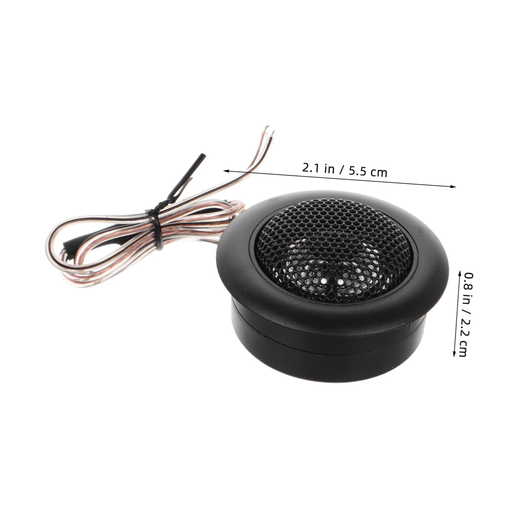 Unomor Optimized Car Tweeter Speakers 6.5'' Speakers Loud Dome Tweeters for Car Audio System