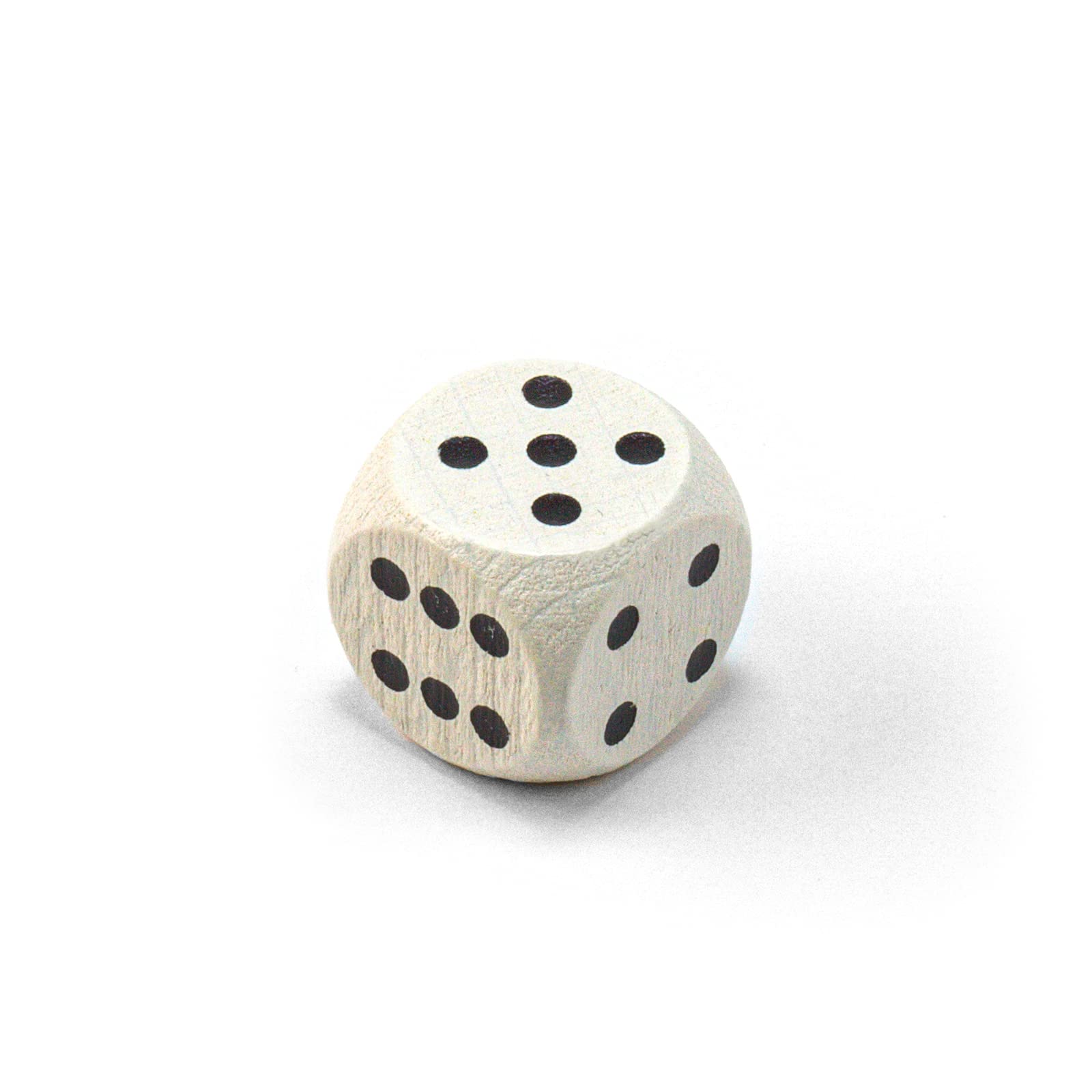 Lot De 10 Dés Vierges En Bois 40mm - Pour Jeux Personnalisés Et Artisanat Créatif