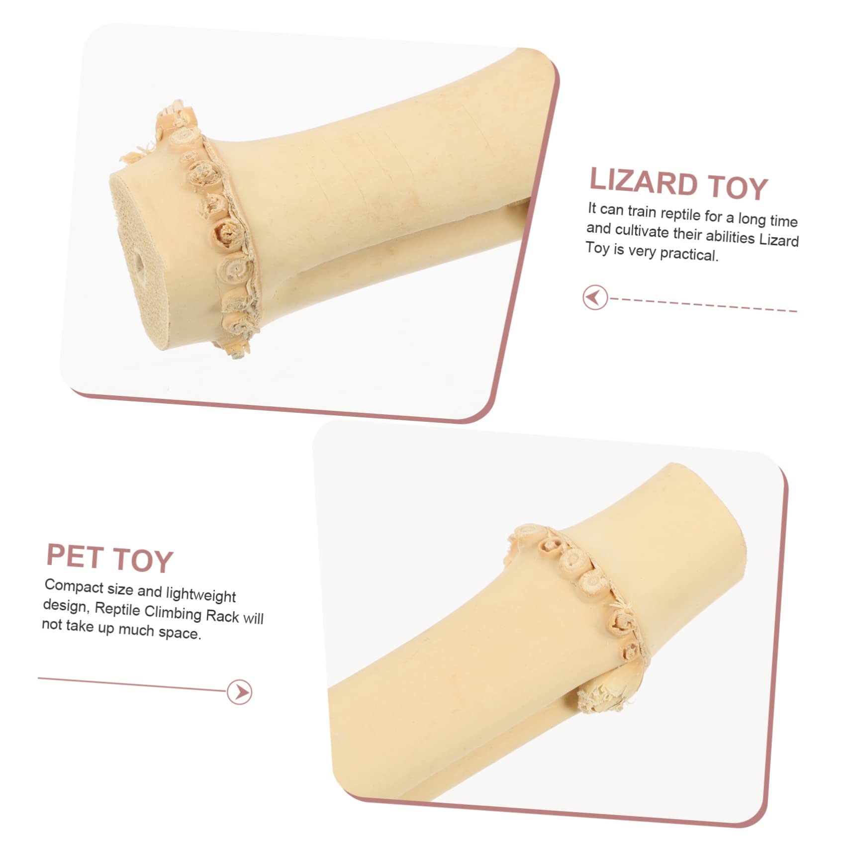 Sosoport 5stücke Bearded Dragon Klettern Spielzeug Mit Saugnapf Dekorative Stand Rack Für Eidechsen Und Reptilien Kletterzweig Für Terrarium Zubehör
