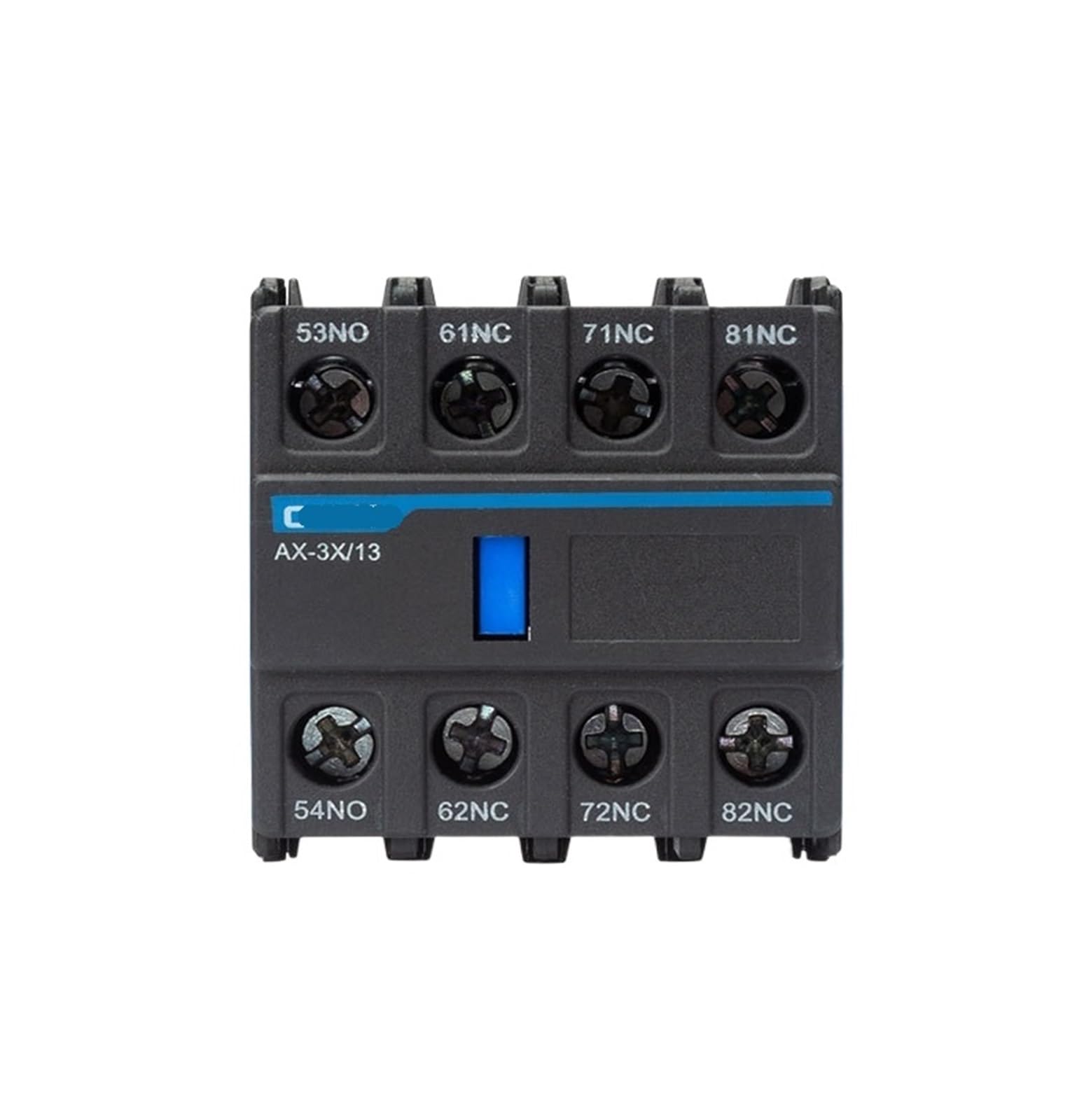 Contacts auxiliaires AX-3X/13 à montage avant pour contacteur stable