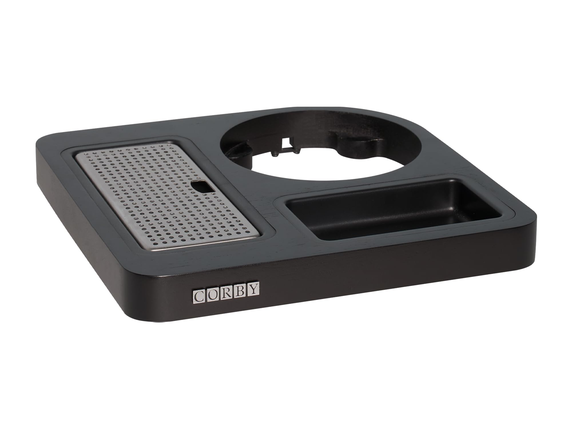 Corby Black Canterbury Compact Welcome Tray In