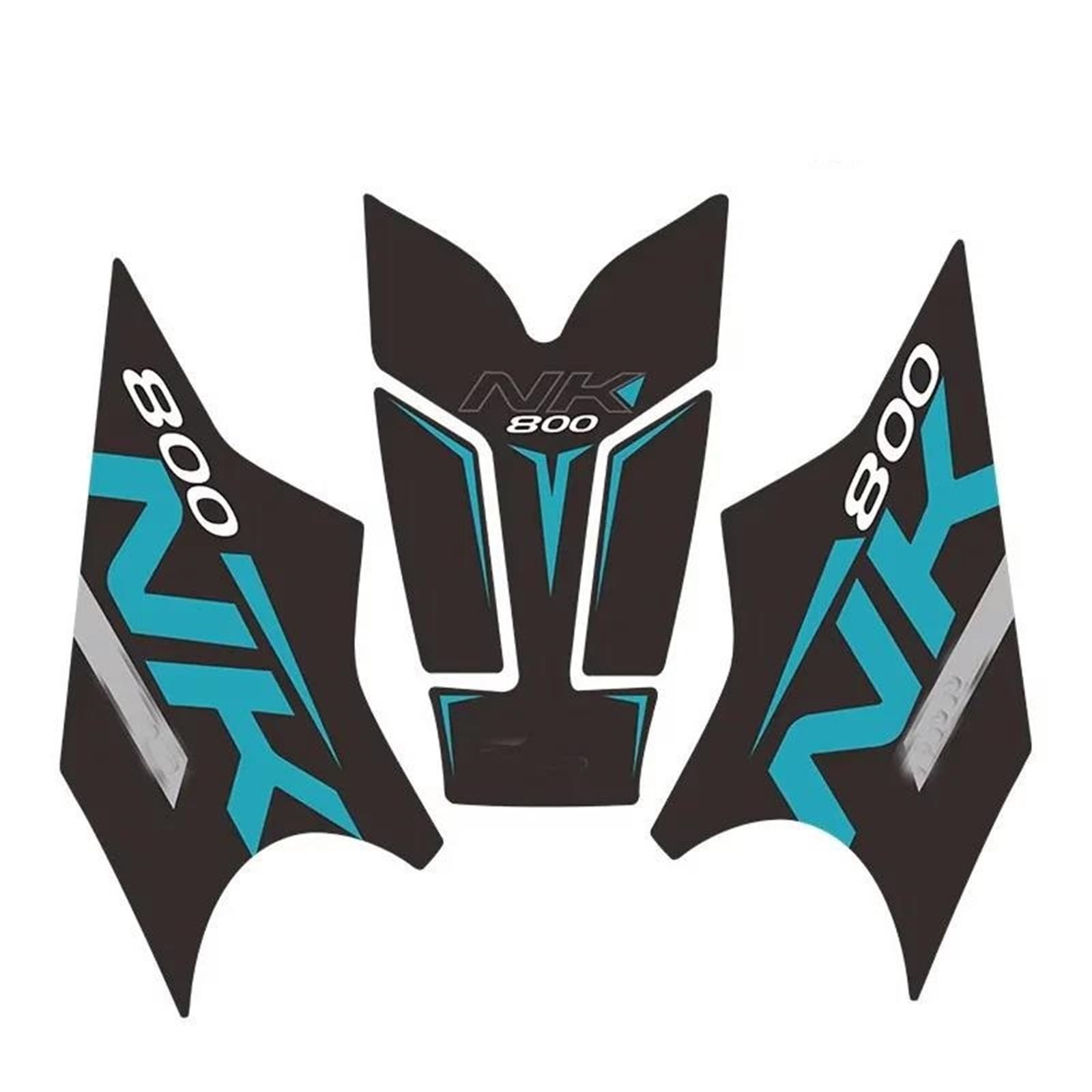 Motorcycle Body Fairing Sticker Tank Pads Gas Knee Grip Traction Protector for CFMOTO 800NK 800 NK Streetfighter(Color18)
