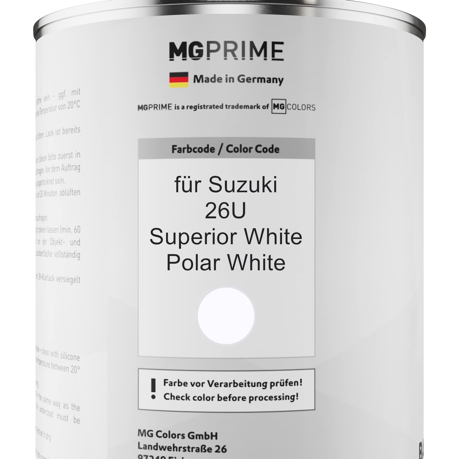 MG PRIME Pantone 9143C Cream Satinato Bomboletta A Spruzzo Con Acrilico