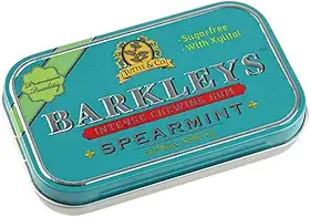 Chiclete Barkleys Chewing Gum Spearmint Hortela 30 Gr