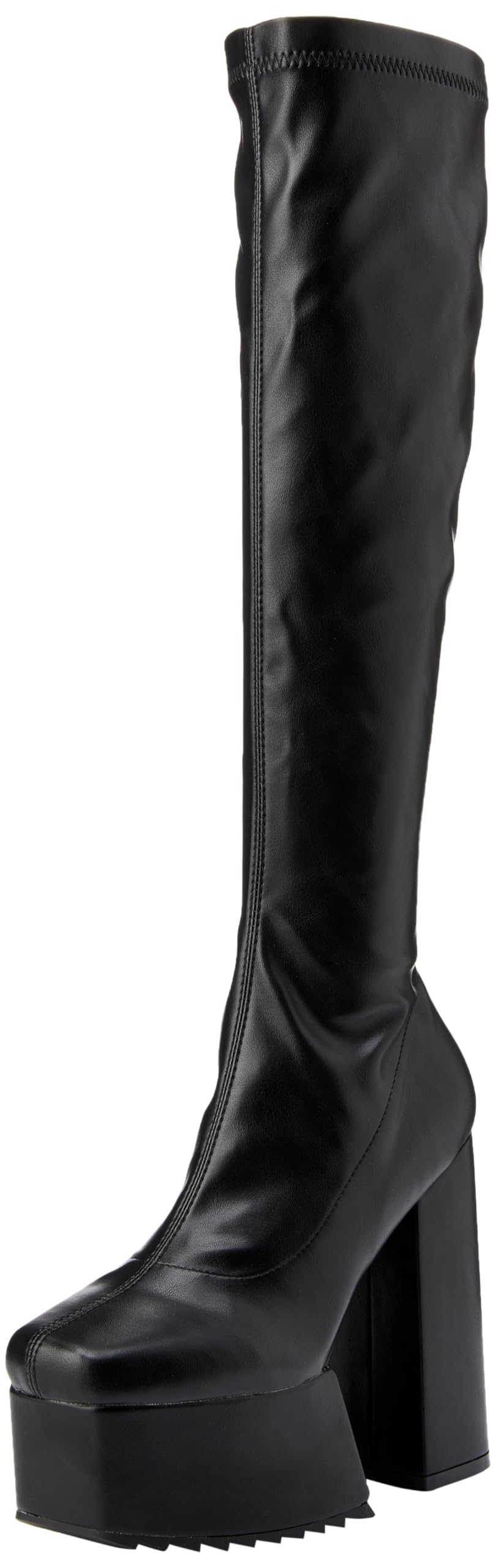 LAMODA - Women's Return The Favour Platform Knee High Boots, UK 4