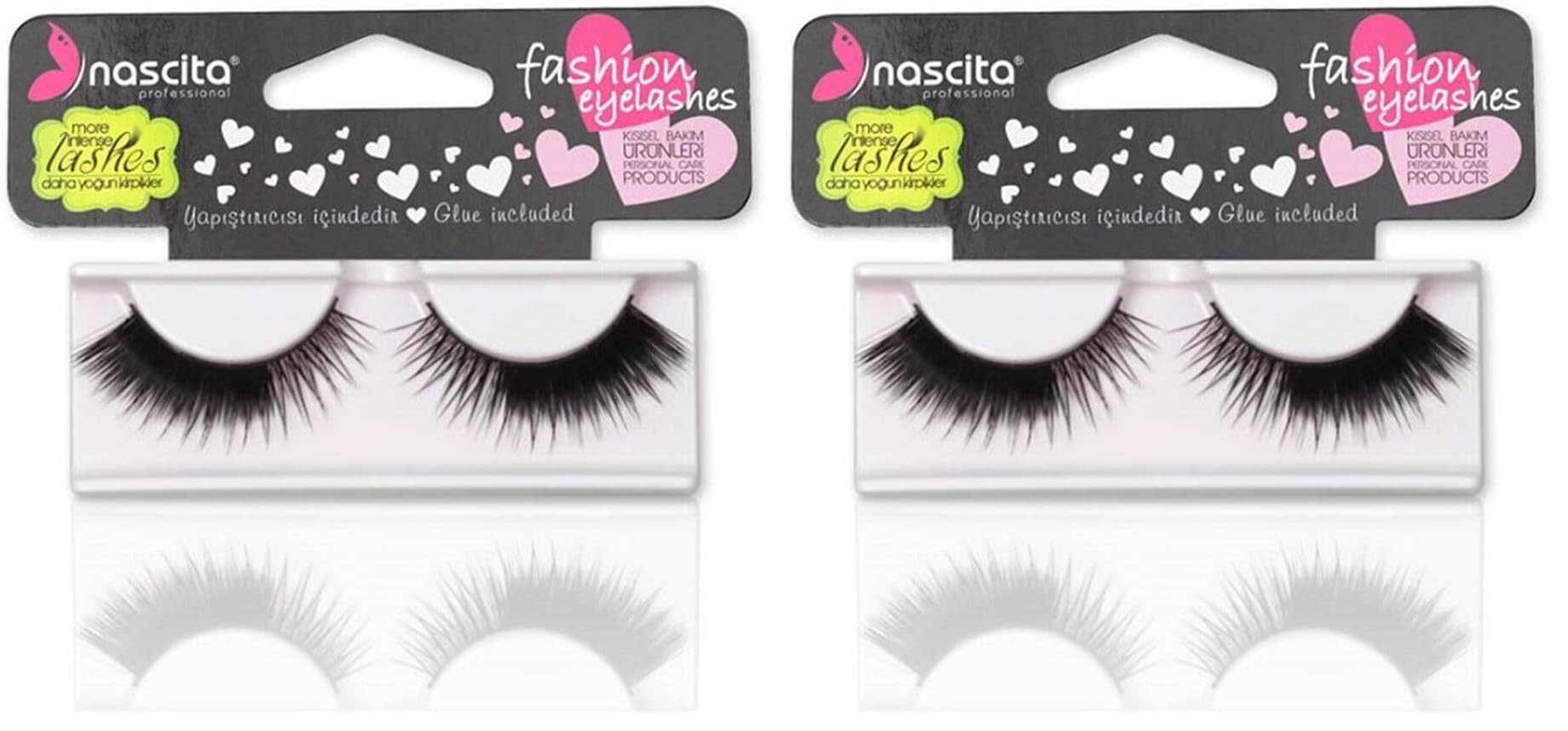 Nascita Takma Çift Katlı Kirpik 2li paket