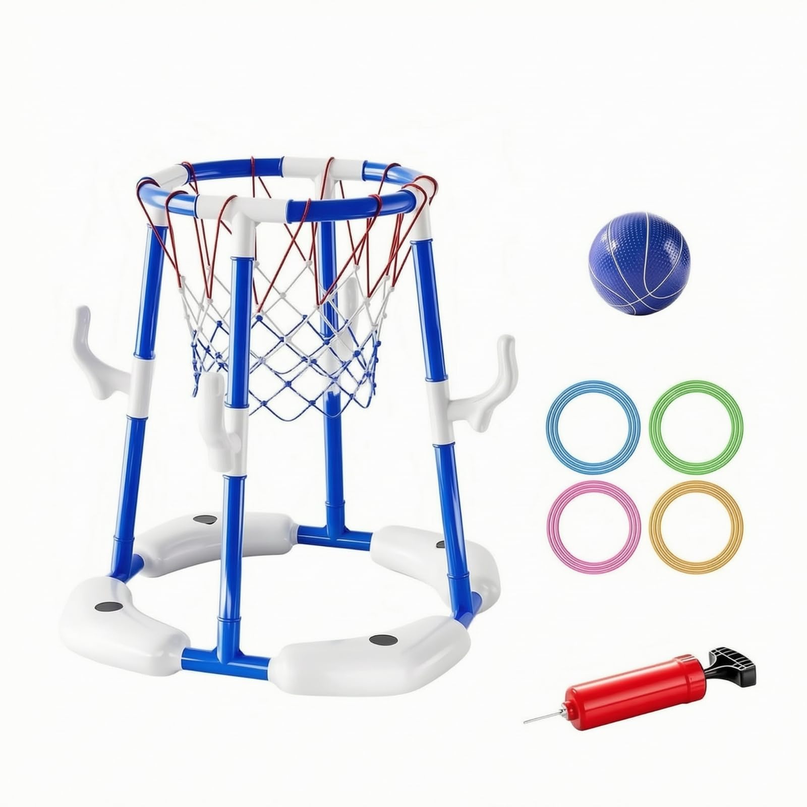 Qianly Balón Baloncesto | Resisn, Baloncesto Piscina, para Fiestas Acuáticas, Familias,