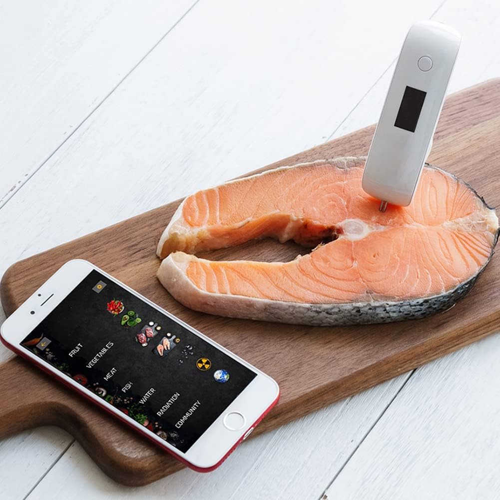Probador digital de nitrato de alimentos, detector de radiación de alta precisión, contador Geiger, medidor de calidad del agua, dureza TDS, analizador PPM, dosímetro para verduras, frutas, carne,