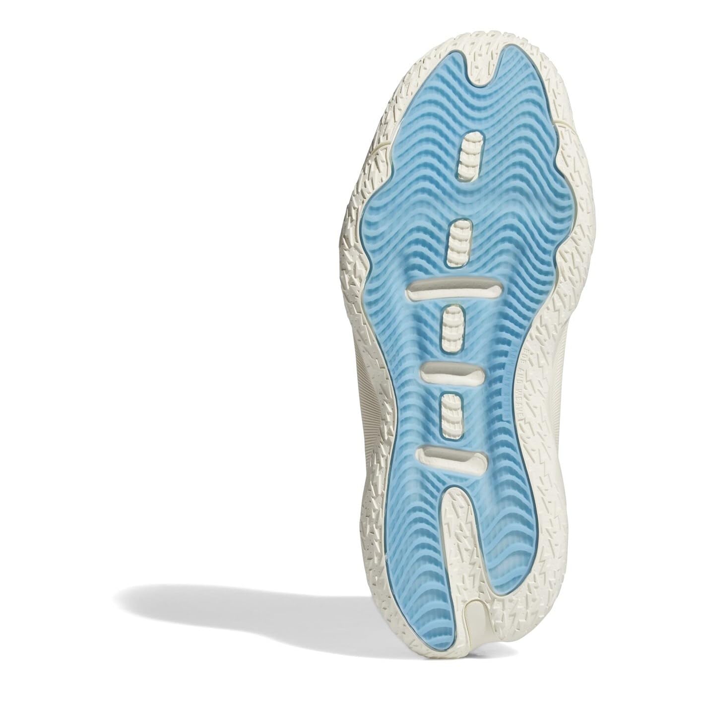 adidas Zapatillas de Baloncesto Blancas/Amarillo/Azul Hombre Señora 8