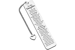 Exquisite Bookmark Gift for Your Precious Daughter