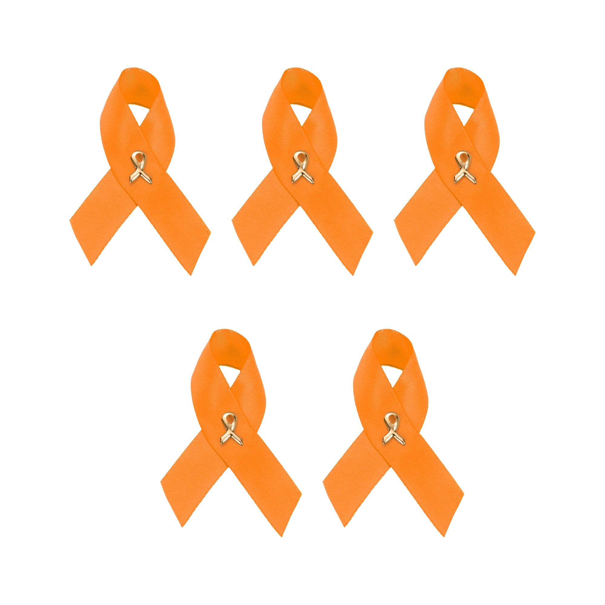 1/2/5/10/25/50/100pcs Satin Awareness Ribbon Pins (Pick your color), for Cancer &amp; Disease Awareness, Bulk Quantities for Fundraising, Events, Gift Giving