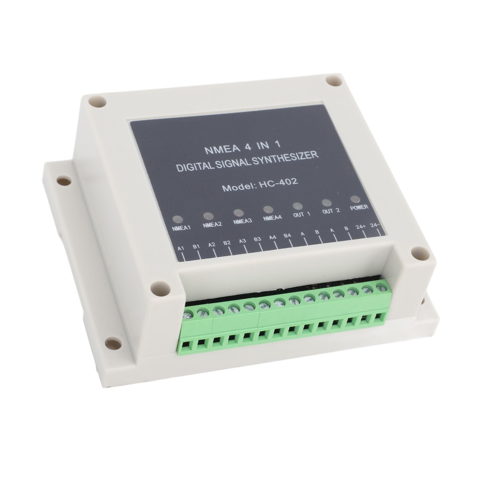 BRRNOO Sintetizzatore Digitale NMEA 4 in 1 HC 402 Selezione Automatica della velocità di Trasmissione per Dispositivi Marini con Protocollo NMEA0183