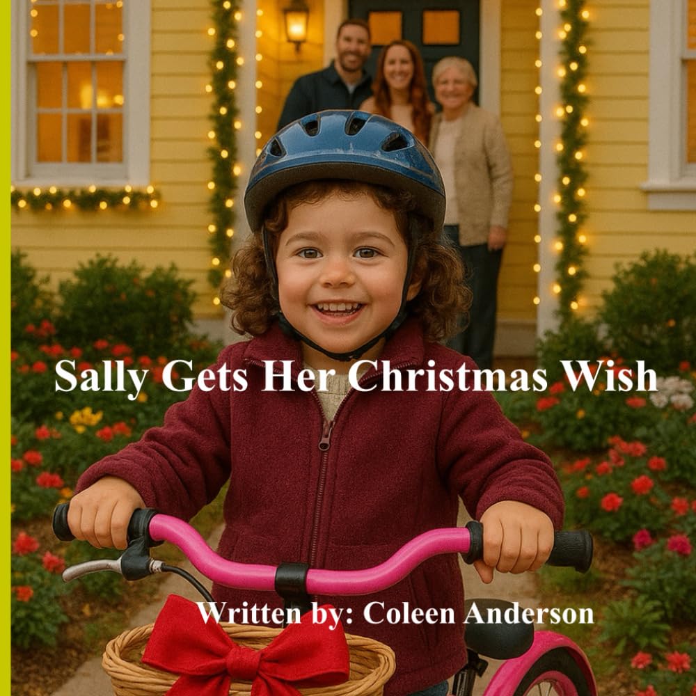 Sally Gets Her Christmas Wish: A Christmas story about wishes, wonder and a pink bicycle