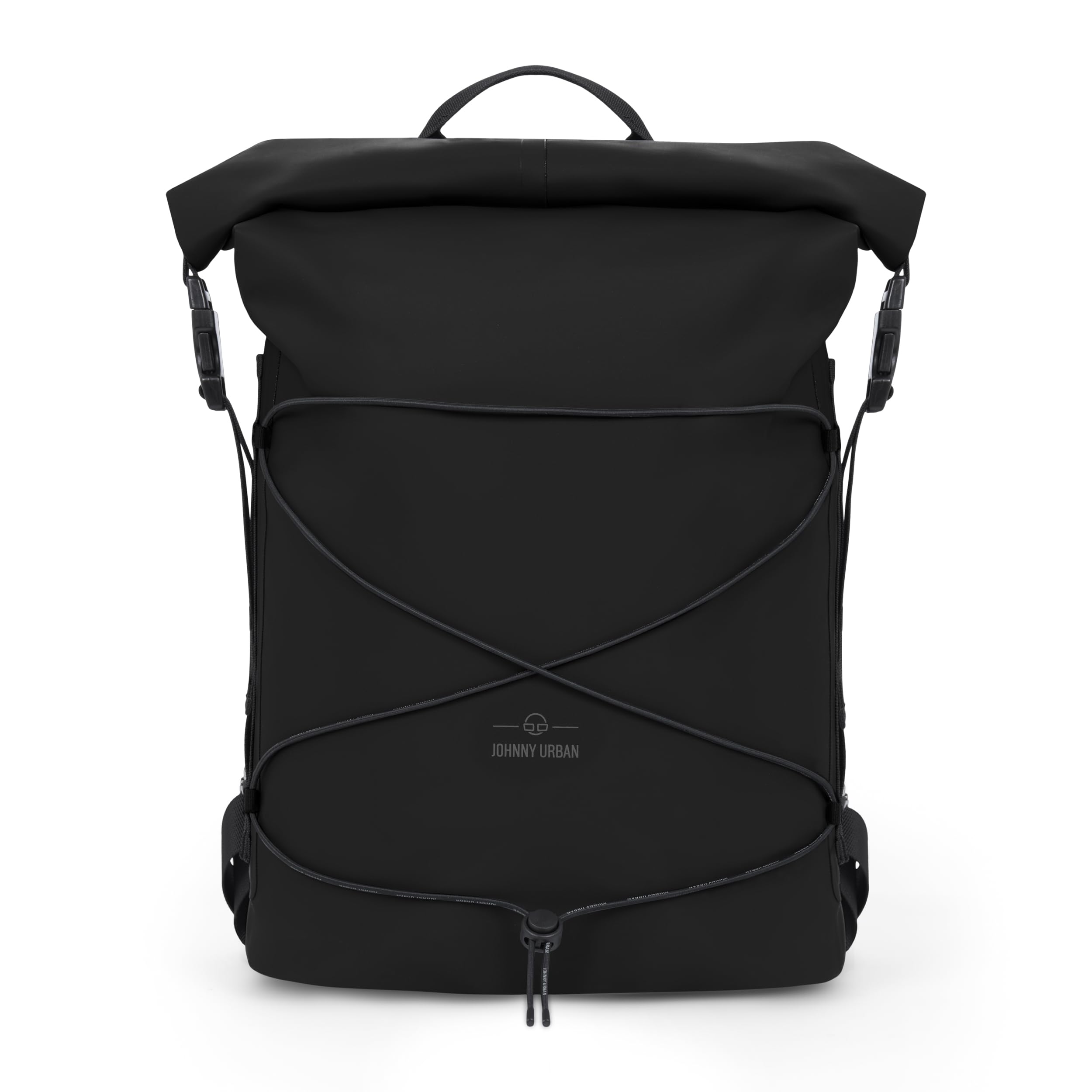 Johnny Urban Sac Étanche Noir - Myles - Dry Bag 20L - Sac à Dos Imperméable pour Kayak, Plage, Voyage, Canoë, Bateau, Sup - Waterproof Rolltop Backpack - Acessoires de Natation & Piscine