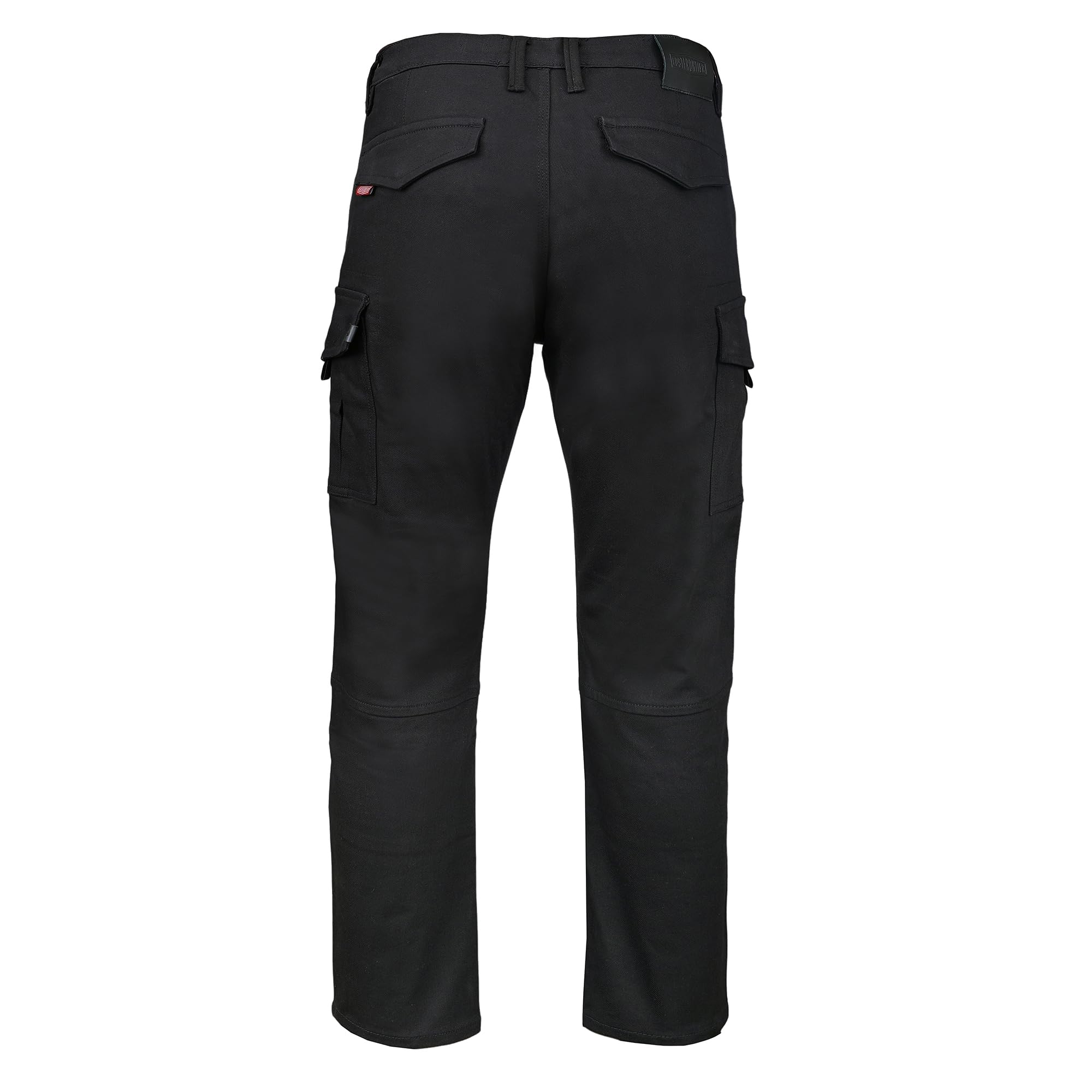 Jeans da Moto Cargo Classe A con Protezioni KT Livello 1 Protezioni Removibili per Ginocchia e Bacino 5 Tasche Pantaloni da Moto per Uomo
