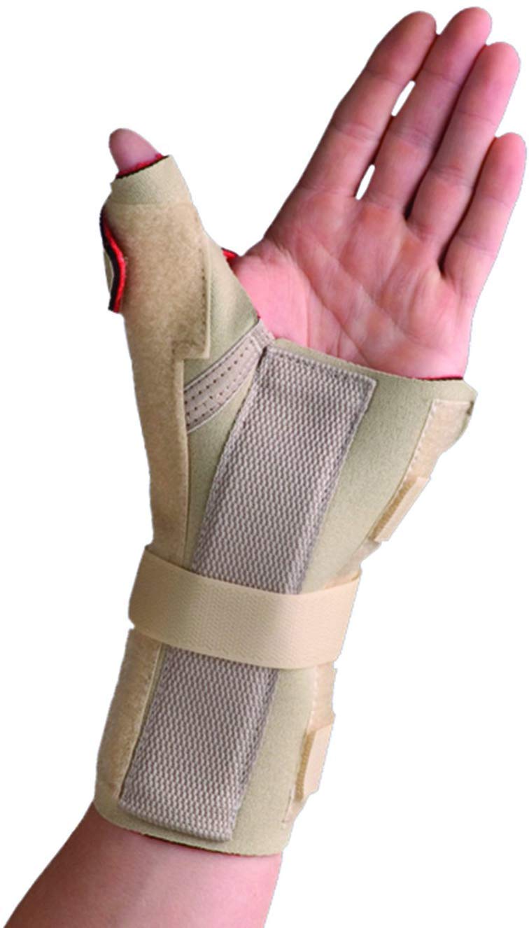 Thermoskin Carpal Tunnel Brace with Thumb Spica, Left, Medium