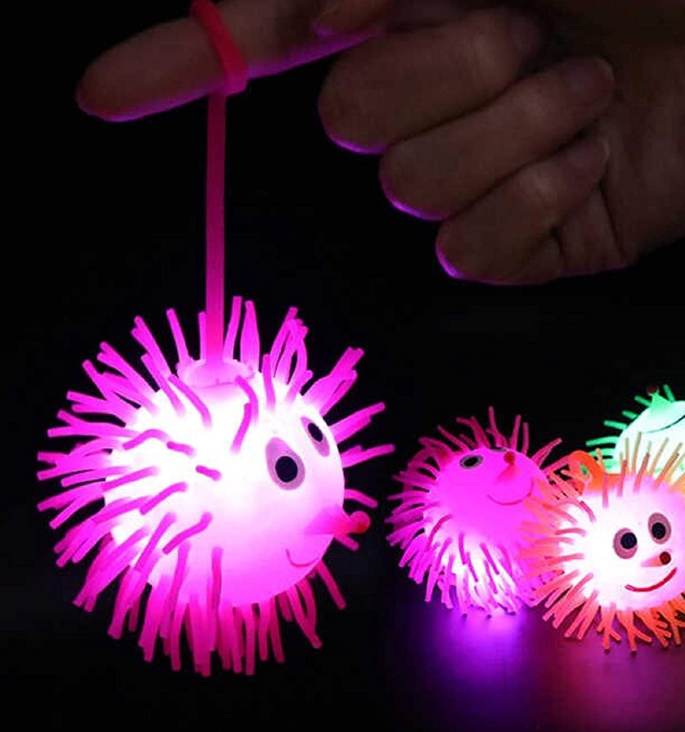 Prime Set of 2 Pcs Squeezable Stress Relief Toy Puffer Ball with LED Flashing Light for Kids and Adults (Random Color) Pack of 1 (B094NLH97M) Amazon Price History, Amazon Price Tracker