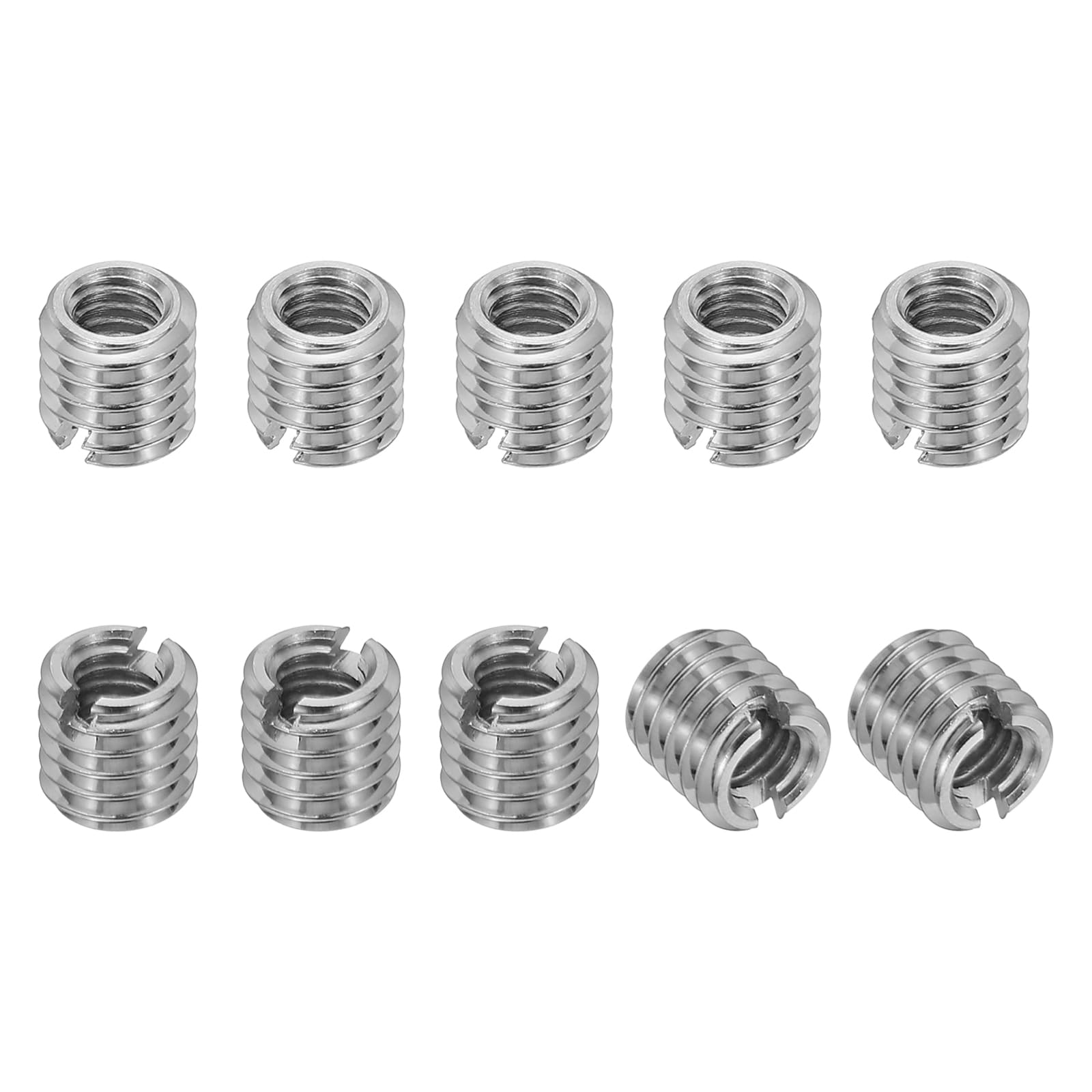 PATIKIL 316 Stainless Steel Thread Adapters Sleeve Reducing Nut