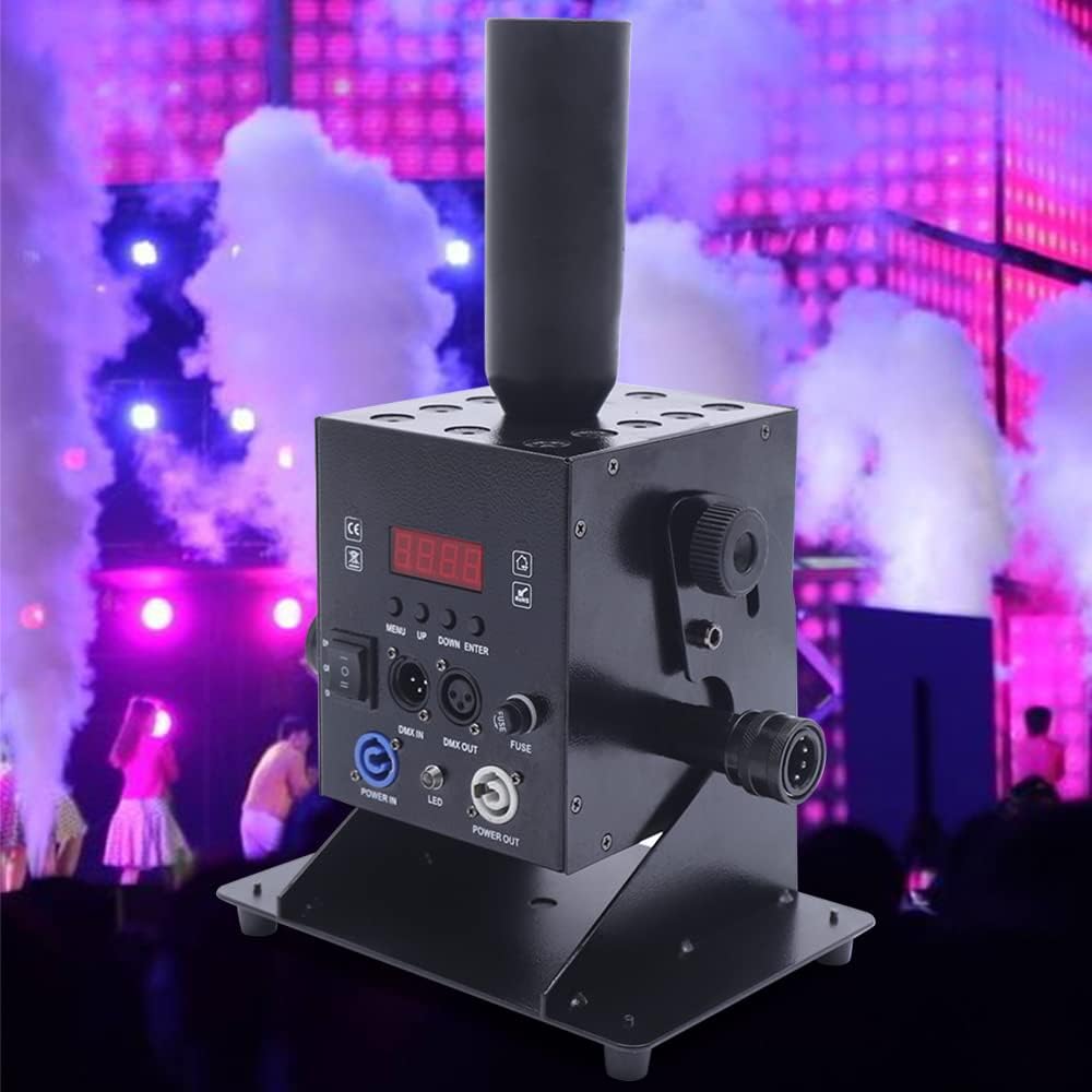 Wytwornica mgły CO2, kolumna powietrzna Maszyna strumieniowa Co2 Sterowanie DMX 9 kanałów Wielokątowa dioda LED Disco Wyrzutnik CO2 Wytwornica dymu na scenie Efekty pokazowe dla DJ-ów