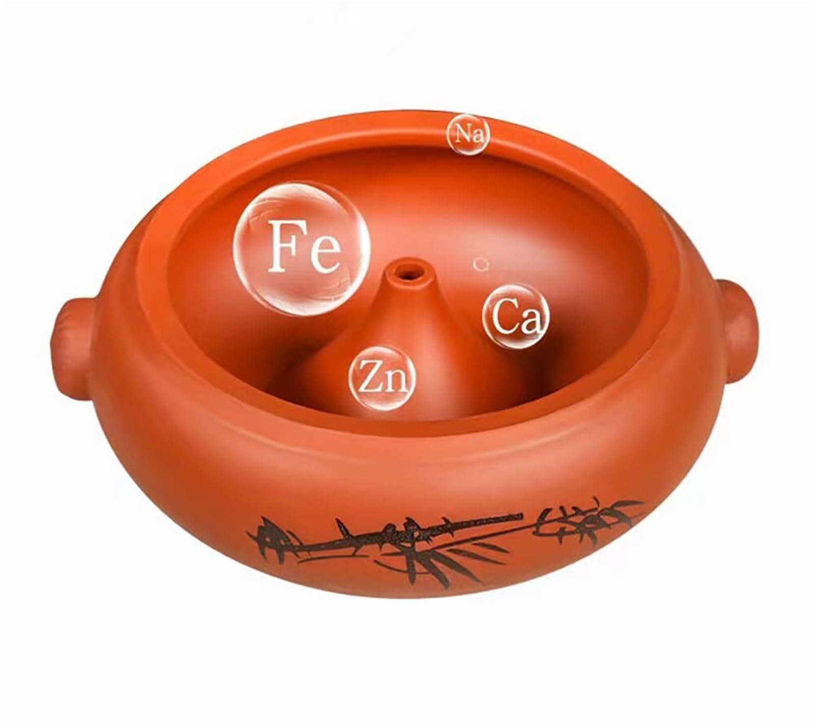 Auflauf-Keramik-Kochtopf, Auflauf-Suppentopf, Keramik-Yunnan-Suppen-Essen-Kochtopf Mit Griff, Dampfgartopf For Die Heimküche(0.9L)