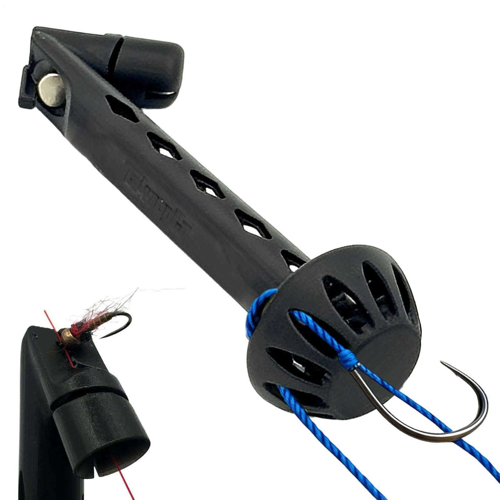 Magnetic Fly Threader, Fishing Knot Tying Tool, Hook Tyer, Fishing Accessories, Gift For Men Dad Boyfriend