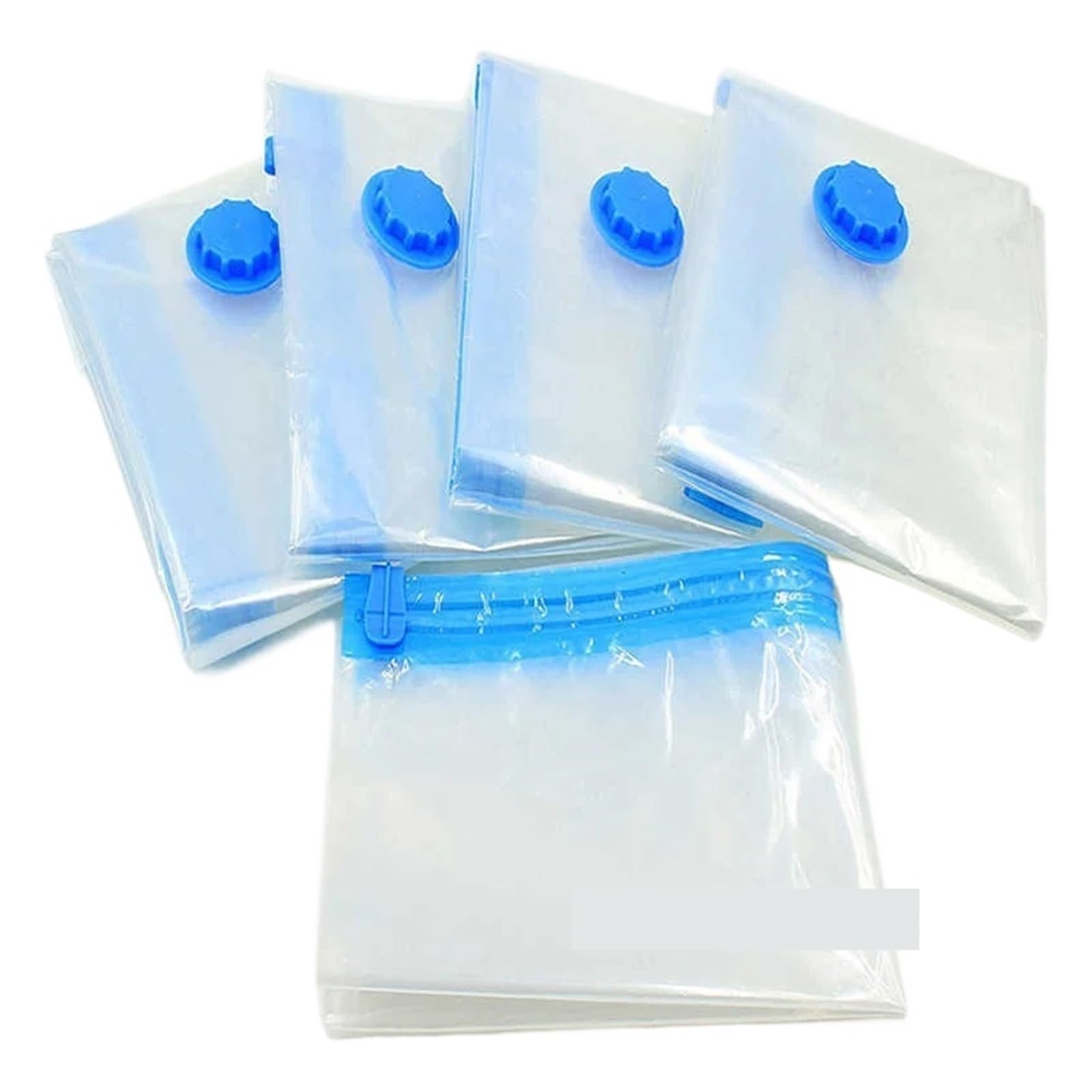 10PCS Vacuum Compression Bags for Clothes Home Travel Reusable Airtight Sealed Organizer Space Saver Storage Bag For Travel(40x60CM)