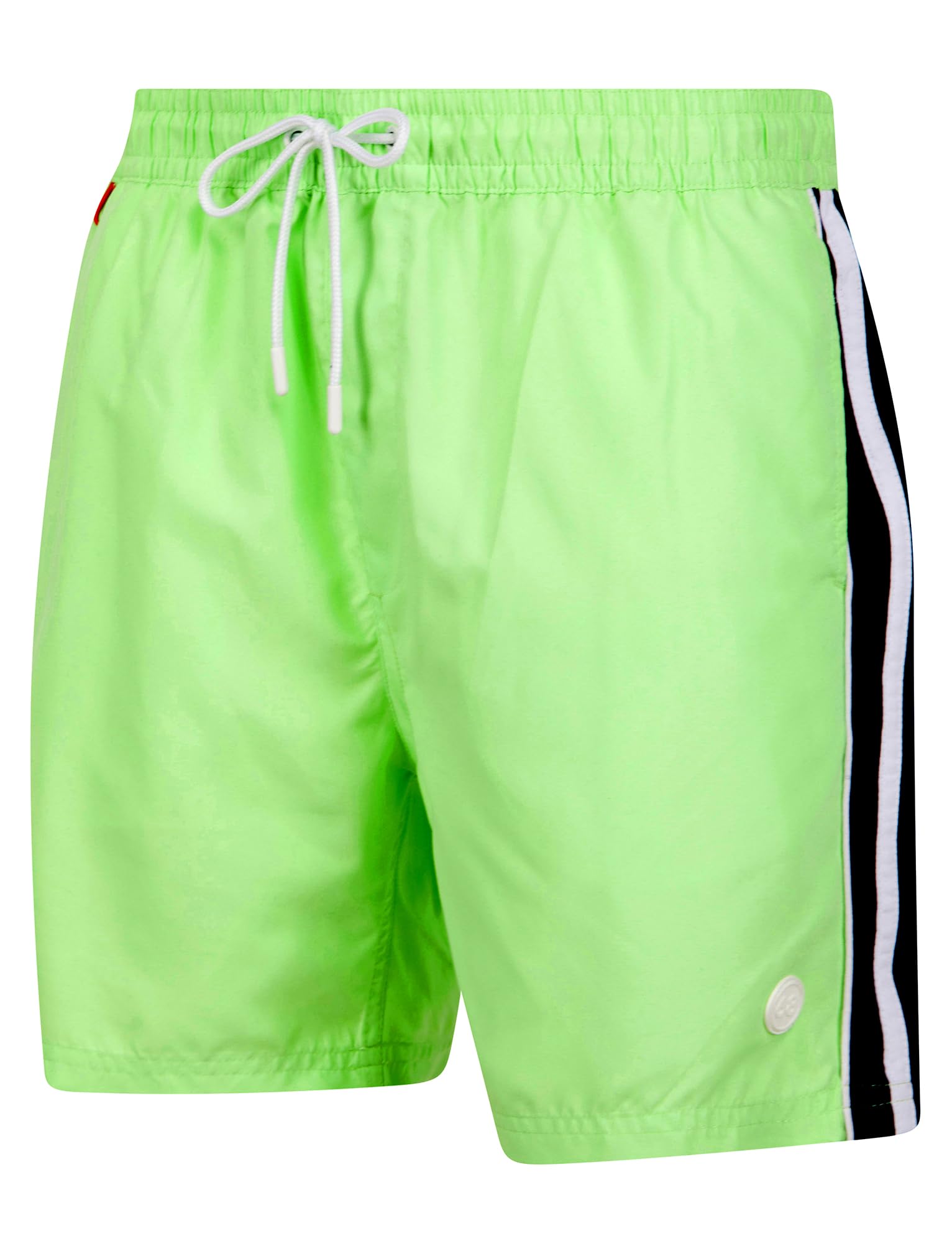Tokyo Laundry Men's Patina Green 'A 'Lamia' Quick Dry Twill Microfibre Swim Shorts