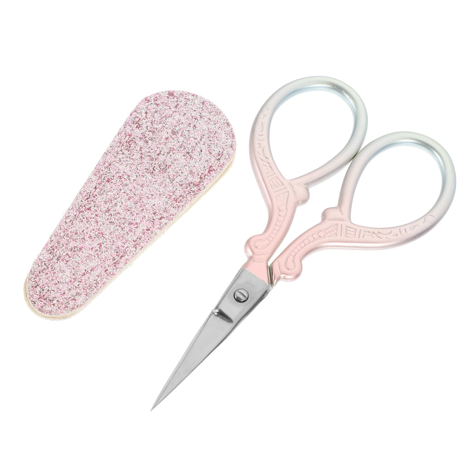 SEWACC 4 Pièces Ciseaux De Couture Artisanat Ciseaux D'Artisanat À Cils De Style Européen Outils De Cils Petits Vintage Outil De De Broderie De